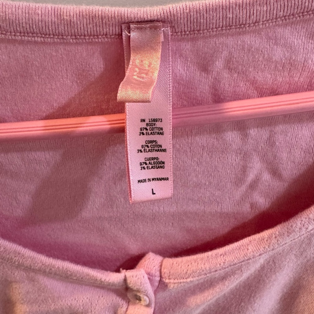 Women's Pink Intimate Sleepwear